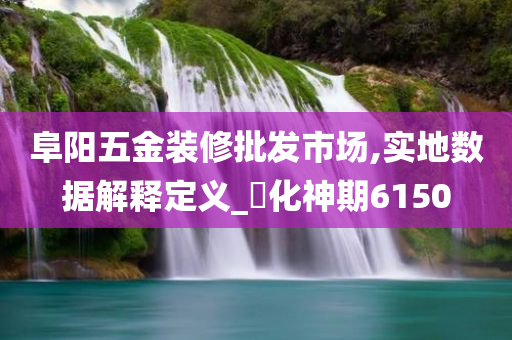 阜阳五金装修批发市场,实地数据解释定义_‌化神期6150