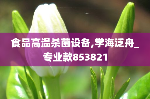 食品高温杀菌设备,学海泛舟_专业款853821