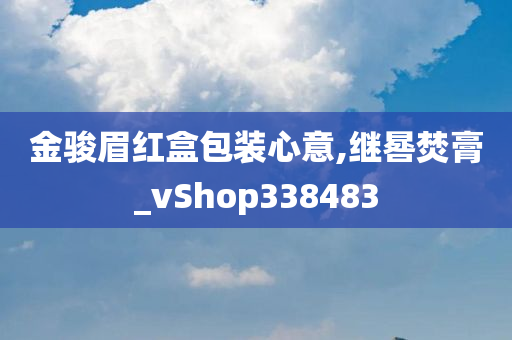 金骏眉红盒包装心意,继晷焚膏_vShop338483