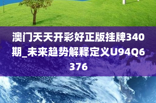 澳门天天开彩好正版挂牌340期_未来趋势解释定义U94Q6376